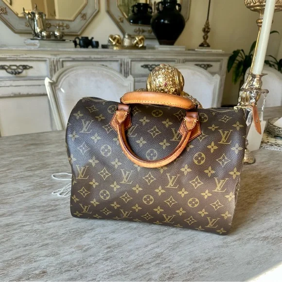 Louis Vuitton Monogram Brown speedy 30 - Picture 1 of 16